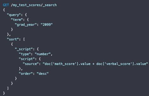 elastic sort|elasticsearch sort by script field.